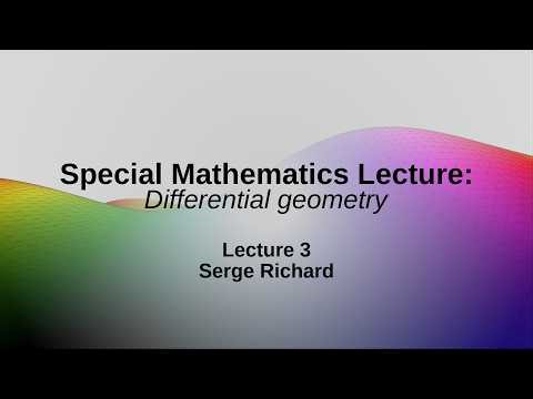 Differential geometry 3
