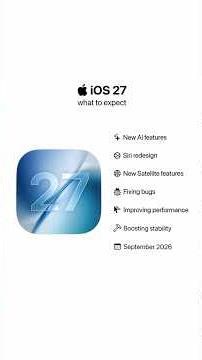  iOS 27 — AI, Stability and Future Updates 📱🔥