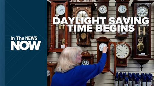Spring forward | Start of daylight saving time