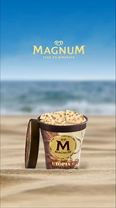 972K views · 79 reactions | Ispitele au revenit pe micile ecrane, dar adevărata tentație e chiar aici lângă tine: Magnum Utopia Double Hazelnut. Și partea bună? Nu vine cu consecințe. ️ | Magnum | Facebook