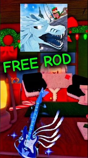 NEW FISCH UPDATE (How To Wish For Rod In Fischmas) #fisch #robloxfisch #shorts
