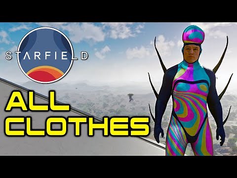 STARFIELD - All Clothing Showcase!