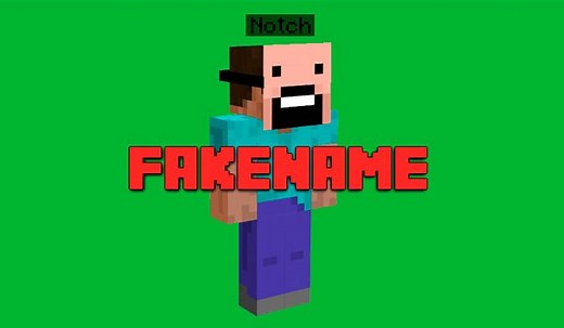 Fakename Mod Para Minecraft 1.18.1, 1.16.5, 1.15.2, 1.12.2, 1.11.2, 1.10.2, 1.7.10 - ZonaCraft