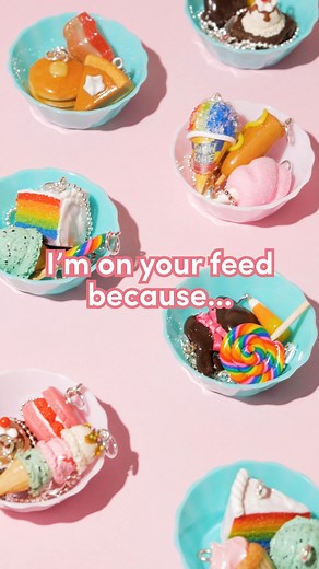 1.1K views · 20 reactions | Check out our SCENTED food jewelry ✨朗 #TinyHandsJewelry #FoodJewelry #ScentedJewelry #Jewelry #Handmade #FoodieGifts #Foodie #dessert #FoodEarrings #clay #clayfood #Miniature #MiniatureFood #FoodArt #Charms #fyp | Tiny Hands | Facebook