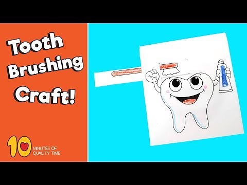 Brush My Teeth - Hygiene Craft for Kids