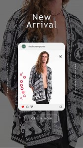 Spring is here 🌸🌼🌺 Get new outfits with our new kimono cardigans! | Thai Harem Pants