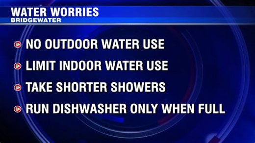 Water supply emergency declared in Bridgewater