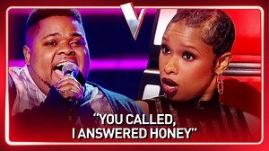 CHURCH SINGER blows coach Jennifer Hudson away with incredible HIGH NOTES | The Voice Global