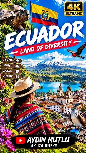 Ecuador's Hidden Wonders: A 4K Journey
