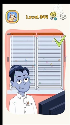 Dop 4: Draw one part - Gameplay walkthrough - Levels 344 # short video # viral