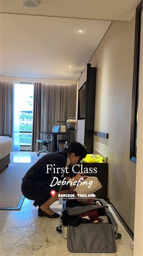 Erstes Erlebnis in der First Class: Mein Debriefing