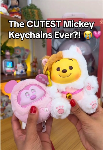 Unboxing Adorable Mickey Mouse Plush Keychains