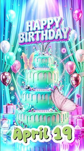 🎉 Best Day Ever! April 19 🎂 Birthday Celebration | HAPPY BIRTHDAY TO YOU