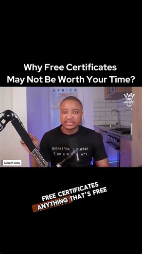 Why free certificates may not worth your time? #coding