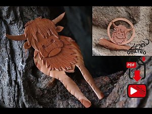 How to make a leather bull model - leather pattern - leather pattern - DIY