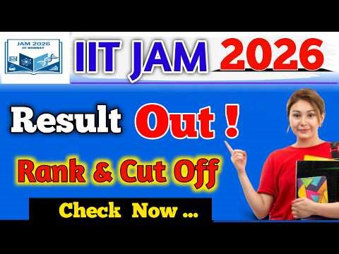 IIT JAM Result 2026 Out 🔥 | next Counselling Procedure after iit jam result 2026