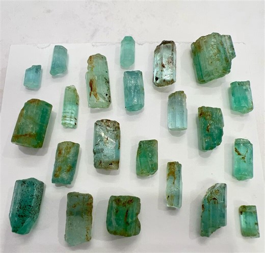 Natural Emerald Rough Crystal, Nigerian Beryl Specimen, Raw Green Beryl Mineral - Etsy