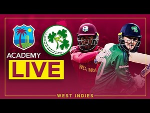 🔴 LIVE | West Indies Academy v Emerging Ireland | 2nd ODI