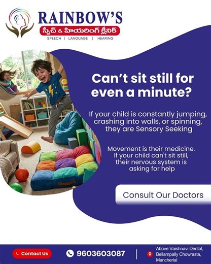 Sensory Seeking Behavior in Children | Why Kids Can’t Sit Still & How Therapy Helps