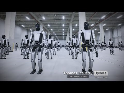 UBTech Ships Off Walker S2 Units in Masses for Industrial Work