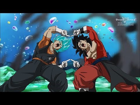 Super Dragon Ball Heroes Episode 50 - VEGETTO and GOGETA Fusion in Final Battle