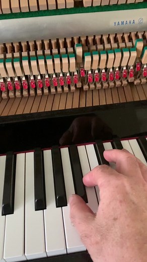 Fix sticky piano key #piano #pianotuning #music #woodworking