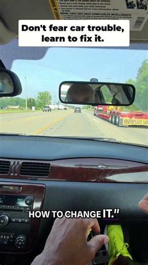 FLAT TIRE & OIL HACKS MADE EASY! 🛠️ #shorts