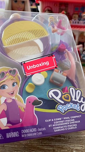 Polly Pocket Clip & Comb Unboxing | Toy Review