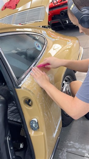 19K views · 4.2K reactions | PPFing a classic 911 is no easy task. Older cars weren’t built to the same tolerances that we are used to today, meaning no two are exactly the same. On many we see one side isn’t always symmetrical to the other due to their hand built nature! But that’s why we are the masters of what we do #Porsche #TopazDetailing | Topaz Detailing | Facebook