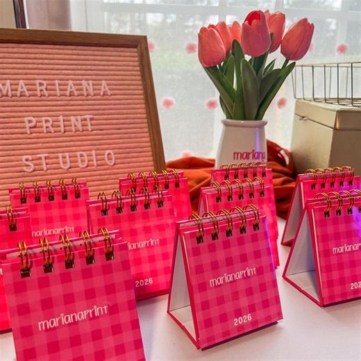 Custom Mini Desk Calendars 2026 | 10 or 20 Mini Custom Calendar Gift - Etsy