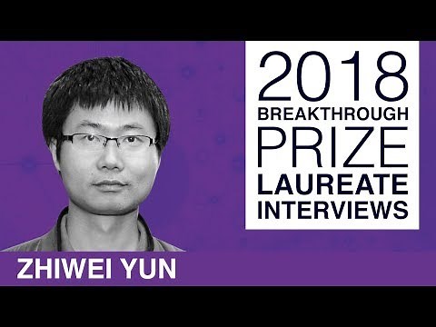 Zhiwei Yun: 2018 New Horizons Prize laureate