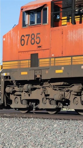 TRAIN SHORTS #02293 / WB BNSF 6785 7-23-2026 #train #railtrack #automobile