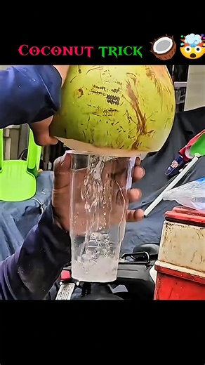 Coconut trick 🥥🤯