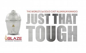 3.8K views | Introducing the Blaze Cast Aluminum Kamado Grill! This is the first Aluminum Kamado Grill on the market, delivering excellent heat retention as well as durability! Watch along as we look at all the features that make this grill an industry game changer. (For a limited time, Save 20% plus a FREE Stainless Steel Cooking Plate + Lifetime warranty inside and out, & Free Shipping) Available here: https://goo.gl/qTBE8T | BBQGuys | Facebook