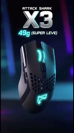 G305 vs Attack Shark X3: Qual Sem Fio Vence? ⚔️🖱️ #mousegamer #logitech