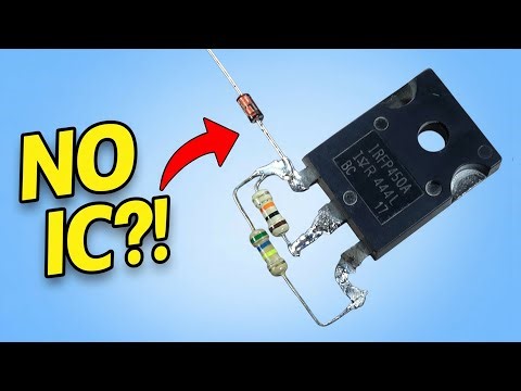 This MOSFET Trick Gives Perfect 5V from 12V–24V 😲 No IC!