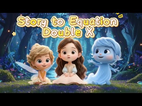 Princess Eva’s Magic Math Class. EP3 | Hard Story, Easy Equation —Double X | Fun Junior Math Cartoon