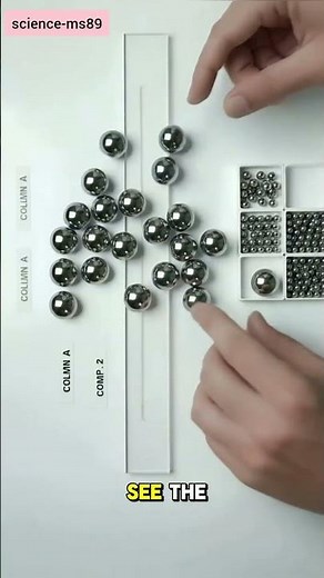 magnetic bead tower experiment