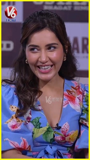 ఒక్క స్మైల్‎తో అందర్నీ పడేస్తారు | Raashii Khanna Interview | Ustaad Bhagat Singh | Pawan Kalyan