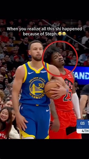 dunk. on Instagram: "Steph is the only player who makes defenders panic the second he gets the ball 💀 (via renny.koganti/tt) #stephcurry #warriors #nbaedits"