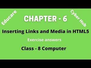 Class 8 Computer Chapter 6 Exercise answers | Class 8 Computer Chapter 6 Question answers | cyberhub