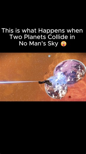I visited Two Collide Planets In No Man's Sky for the first time And This Is what it Looks like From the inside! #nomanssky #nms #gamingcommunity #spacegame