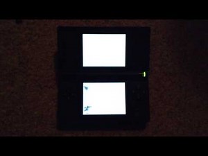 Nintendo DS Lite Startup