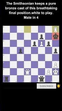 Only the Smartest Spot This Brilliant Move! Can You Solve This #chess #matein2?