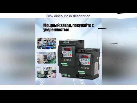 A must-have product #VfD 0.75/1.5/2.2/4/5.5kW 220V/380V 3 phase output economic variable frequency