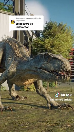 Espinossauro vs Indoraptor: O Confronto Dinâmico