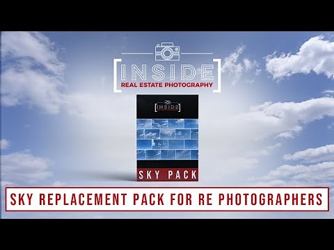 Awesome Sky Replacement Pack for Real Estate Photographers!