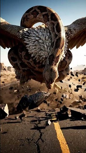 닭 vs 뱀 – Giant Hen vs Python