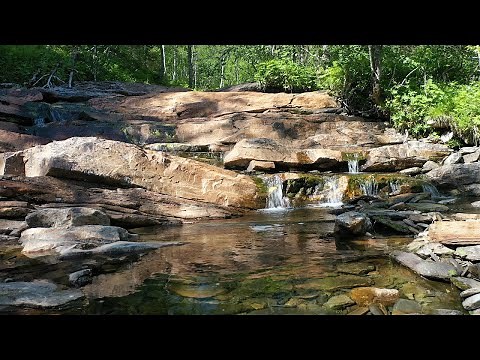 Babbling brook gentle stream sounds for sleep and relaxation