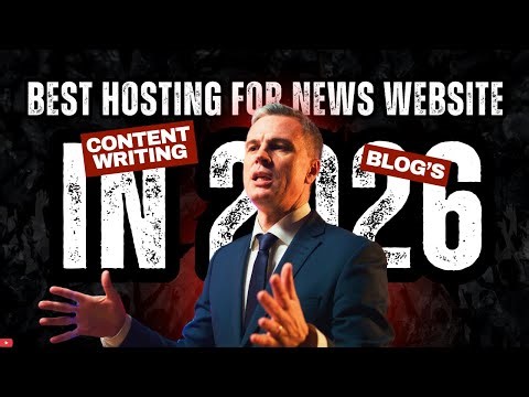 Best Hosting for News Website in 2026 📰 | Fast, Scalable & High-Traffic Ready